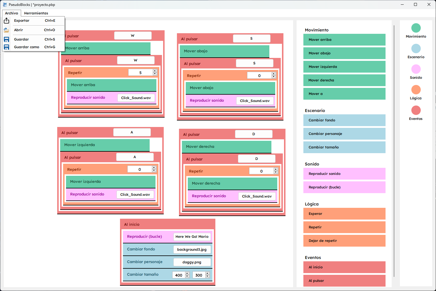 Project screenshot